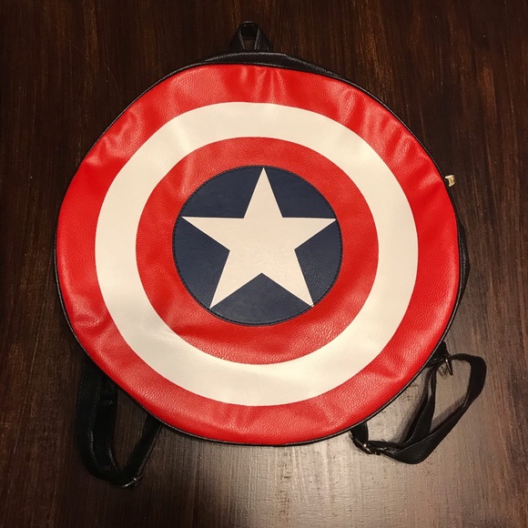 captain america shield bag